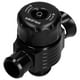 thumbnail image 3 of Riwesomey Válvula de descarga para motor de automóvil Válvula de descarga de automóvil negra de doble cara ajustable Conector de 25 mm / 0,98 Automoción decorativa y accesorios Riwesomey VI006779-00, 3 of 6