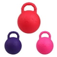 thumbnail image 3 of Jouet Cheval Balle de Jeu pour Animaux de Compagnie, Ballon de soccer Stable pour Chevaux et Jouet de Jardin Rouge, 3 of 9