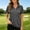 A510 Gray, variant on Womens Quarter Zip Short Sleeve Shirt Casual Heather Athletic Henley Top Moisture Wicking Collared Golf Tees Workout Performance Activewear Shirts