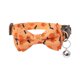 thumbnail image 1 of Collar de Gato Yuyangstore Ajustable con Pajarita y Campana Naranja, 1 of 8