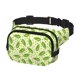 thumbnail image 2 of Fotbe Green Peas Cangurera Cuadrada con Estampado de Doble Capa, Bolsa de Cintura Ajustable Mini para Hombres y Mujeres, 2 of 9