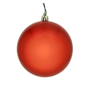 Vickerman 4" Bittersweet Candy Ball Ornament, 6 per Bag