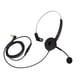 thumbnail image 1 of H360‑3.5VA Auriculares de una sola cara Negro Cancelación de ruido Ajuste de volumen Auriculares monoaurales con cable para conector de 3,5 mm, 1 of 5