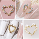 thumbnail image 5 of Uñas de corazón, suministros de decoración de diseño de uñas DIY para niñas y mujeres, 5 of 5