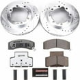 thumbnail image 3 of PowerStop Front Z36 Truck & Tow Carbon-Fiber Ceramic Brake Pad and Drilled and Slotted Rotor Kit Fits: CHEVROLET DODGE GMC Select Models K1992-36, 3 of 9