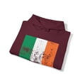 thumbnail image 4 of Ireland Irish Pride Flag Hoodie, Gifts, Hooded Sweatshirt, 4 of 4