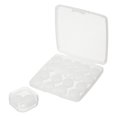 thumbnail image 1 of Tapones para los oídos de silicona Uxcell, tapones para dormir con cancelación de ruido blancos, 1 of 7