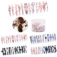 thumbnail image 2 of 12PCS Porte-Queue de Cheval Mode Élastique Cheveux Attaches Cordes à Cheveux pour les Femmes, 2 of 6