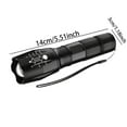 thumbnail image 3 of Hearth & Gear Lampe de Poche d'Urgence Extérieure Lumineuse USB Rechargeable Faisceau Blanc Haute Durabilité Design Compact Serre-Tête Robuste Ranger Casque Rigide Pince Lumineuse Lampe Frontale pour avec Lumière Lumières Rechargeables pour, 3 of 7