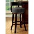thumbnail image 2 of Tela Wood Counter Height Chairs Bar Stools , Dark Gray, Set of 2, 2 of 6
