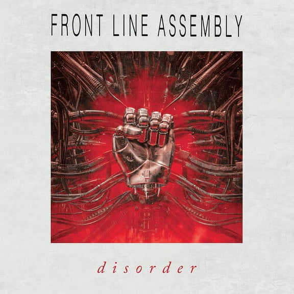 Front Line Assembly - Disorder (red & Black Splatter) - Music & Performance - Vinyl
