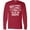 Red, variant on Inktastic Brave Smart Loyal Kind Fun Loved All of the Above Long Sleeve T-Shirt