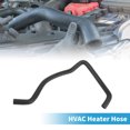 thumbnail image 2 of Manguera de calefacción HVAC Unique Bargains No.11537609944 Manguera de refrigerante del radiador para BMW X5 XDrive30i 3.0L 2010 de goma negra, 2 of 5