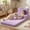 Purple Butterfly, variant on Beavtaens Toddler Sofa, 2-in-1 Fold Out Comfy Chair, Extra Large Couch for Kids up to 49" Tall, Pink