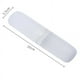 thumbnail image 2 of 2X Estuche para Cepillo de Dientes de Viaje Estuche para Pasta de Dientes Estirable Contenedor Caja Ajustable Antibacteriana Transparente Blanco, 2 of 2