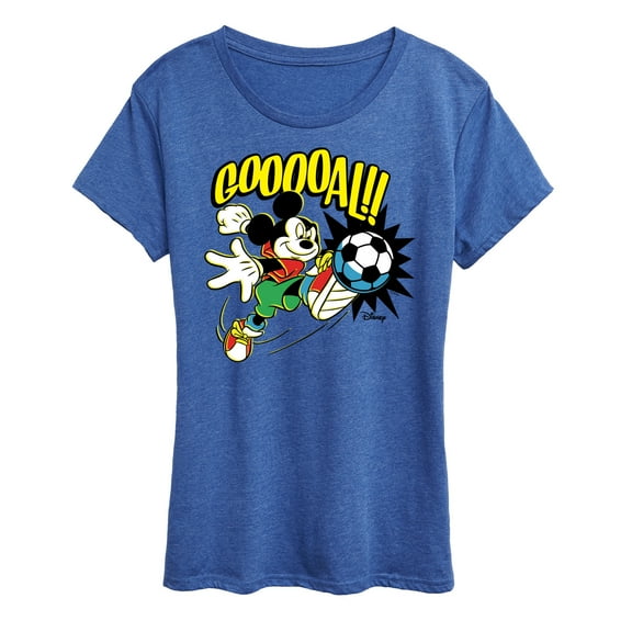 Disney - Goooal - Women's Short Sleeve Graphic T-Shirt