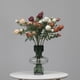 thumbnail image 5 of Nvzi 6 rosas artificiales de tallo largo, rosas de seda falsas para ramo de boda, centro de mesa, decoración del hogar (azul), 5 of 5