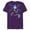 Purple, variant on Marvel Thor Winter Snowflake Holiday Standard - Short Sleeve Blended T-Shirt for Adults – Customized-Navy Heather