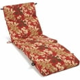 thumbnail image 1 of Blazing Needles Coussin de Chaise Longue d'Extérieur, 72 Pouces x 24 Pouces, Montfleuri Sangria, 1 of 1