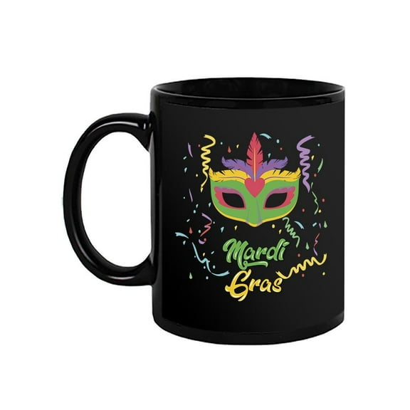 Mardi Gras Mask Mug - SPIdeals Designs,