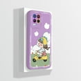 thumbnail image 1 of For Realme 8 4G 5G Case 8 Pro Liquid Soft Silicone Case For oppo Realme 8i RMX3151 Panda Back Cover For Realme 8Pro Phone Bumper PurpleA10 For Realme 8i, 1 of 5