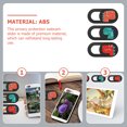 thumbnail image 3 of CIMAXIC 3Pcs Laptop Camera Cover Slide Dinosaur Pattern Webcam Privacy Lens Protector,0.75"X0.28"X0.04", 3 of 4