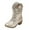 Gold, variant on BOBOGOJP Girls Boys Western Cowboy Boots, Western Riding Shoes for Toddler Little Kids Silver for Size 11.5