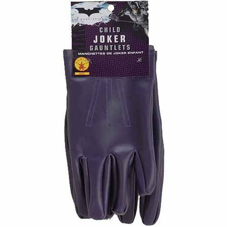 Batman Dark Knight The Joker Gloves Child Halloween Costume Accessory