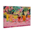 thumbnail image 3 of Stupell Industries Tropical Pink Cocktail Party Canvas Wall Art, design by LSR Design Studio, 3 of 7
