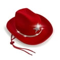 thumbnail image 5 of oqasdz Sparkly Star Cowboy Hat for Kids Western Party Festival Sun Outdoor Play for Girls and Boys Comfortable Casual Outwear, 5 of 5