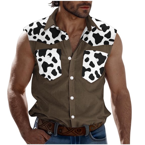 Otaozi Cotton Tank Top Men Loose Fit Mens Tops Dressy Casual Short Sleeve Black And White Spring Tops For Men 2025 Trendy Work Mens T Shirts Casual Stylish Graphic Today Deals