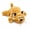 B, variant on Refrigerator Magnet, Cheetah Plush Fridge Decoration, Cotton Filled Magnetic Animal Accent for Refrigerator Door Magnetic Cabinet and Home Display Area