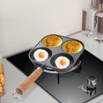 thumbnail image 3 of 4-Cup Omelet Pan Non Stick Cast Iron Suitable for Gas Stove & Induction Cookware, 3 of 9