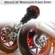 thumbnail image 2 of Protector de guardabarros de rueda de aleación de aluminio de 11mm, slider de marco de motocicleta, protector de colisión, 60mm, 100mm, tornillo rojo, 1 juego, 2 of 7