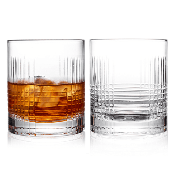 Double Old Fashioned Whiskey Glasses – Urban Cut
