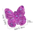 thumbnail image 2 of Butterfly Stress Relief Toy – Ultra-Soft Squeezable Fidget Toy for Anxiety Relief, Office Desk Decor & Kids Sensory Play, 4.5-inch Squishy Silicone Toy, 2 of 8