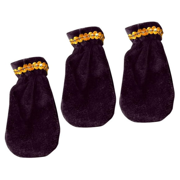 Prueba De Polvo Para Pie De Pedal De Sostenido De 3 Piezas - Funda Protectora De Suave Púrpura Macarena Cubierta de pedal de sostenimiento de piano