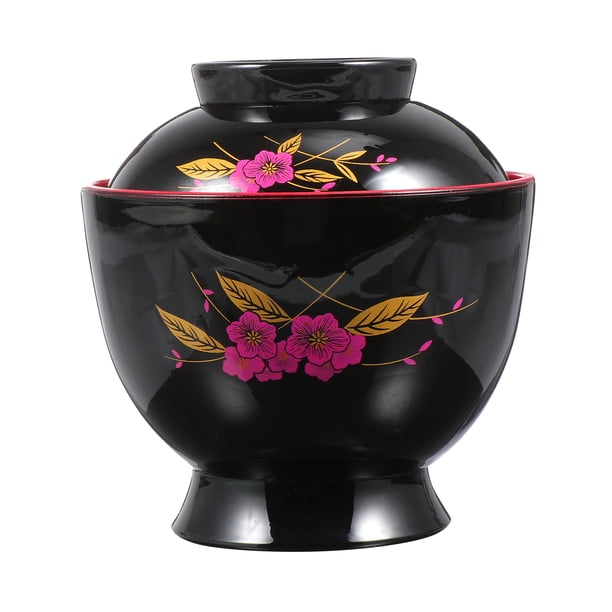 1 PC Hilo japonés Miso Sopa de tazón Cuenco de arroz Cow Bowl Postre Bowl