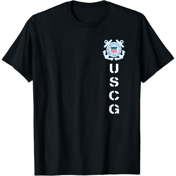 UNITED STATES COAST GUARD USCG T-ShirtMen and women, Black T-shirt, size: Extra large