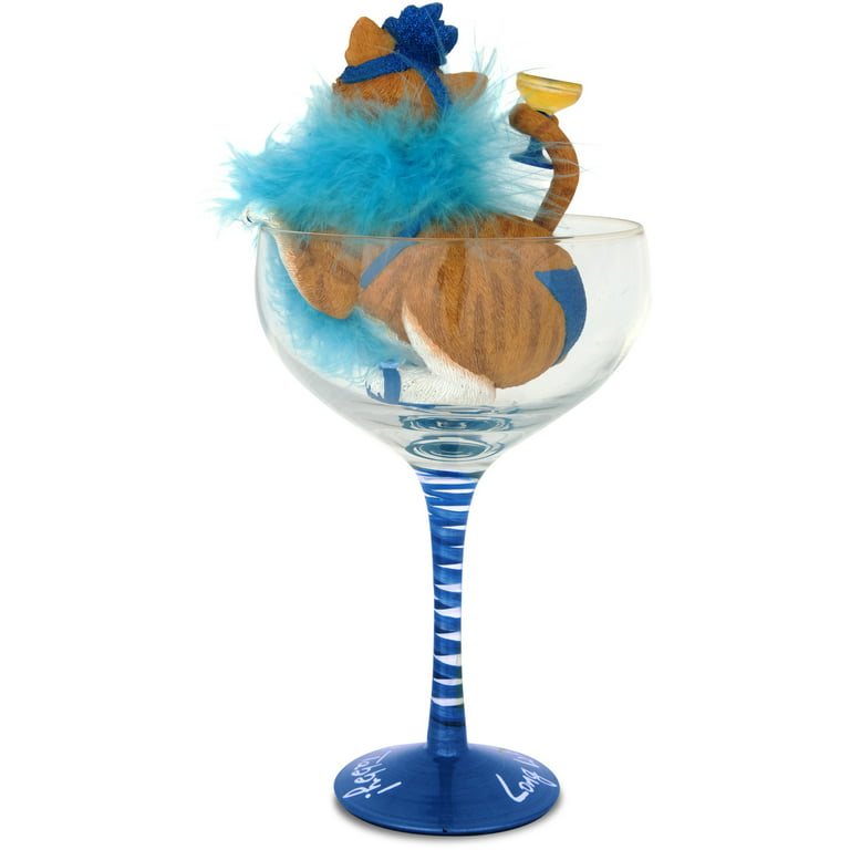 Vtg Parakeet Bird 12 oz Drinking Tumbler Ice Tea Glasses Set of 2