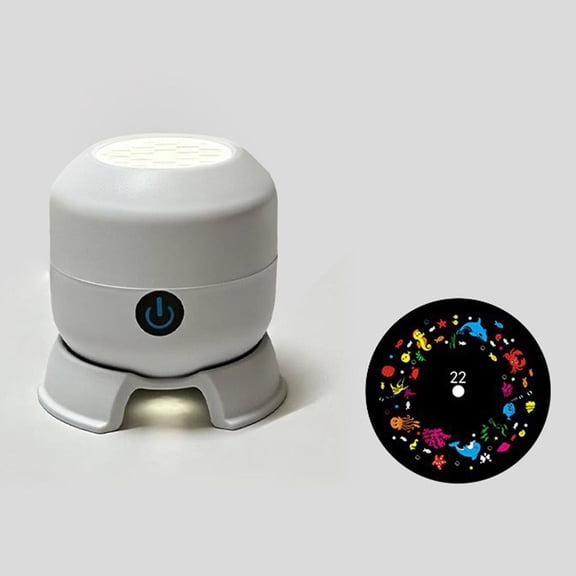 FENGGHAO USB Ocean Galaxy Night Light Projector, 360° Rotating LED Star Projector with Adjustable Focus, Multi-Angle Ceiling Wall Lamp for Bedroom Decor