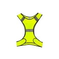 thumbnail image 1 of Youkk High Visibility Reflective Vest Running Safety Cloth Warning Fluorescent with Zipper Jacket Supplies Night Working Riding Green Green, 1 of 6