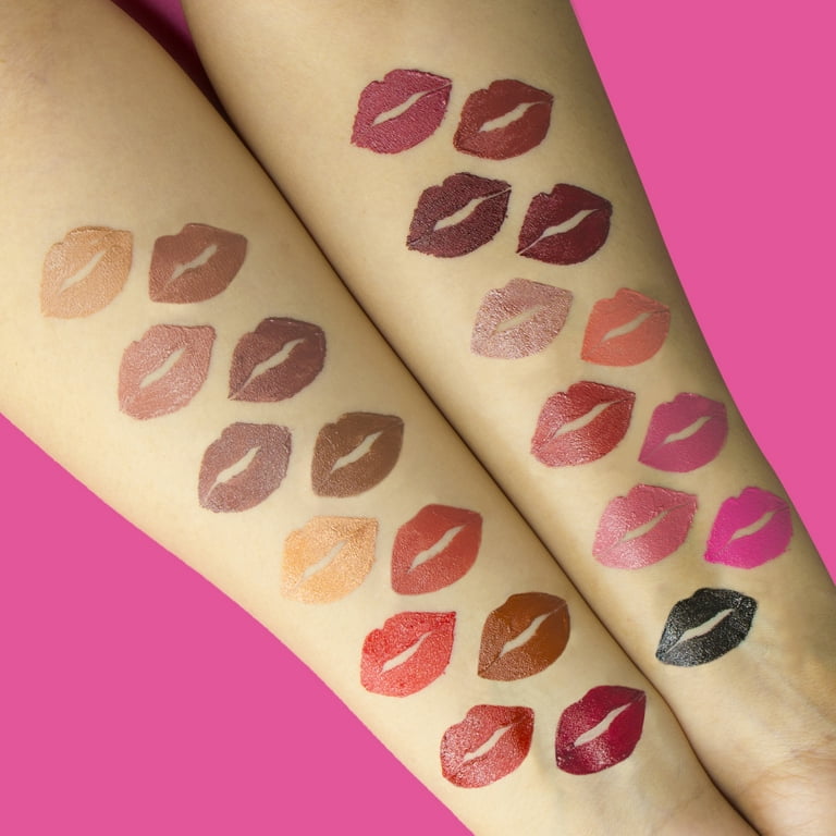 L.A. COLORS Pout Chaser Lipstick, Besos, 0.13 fl oz