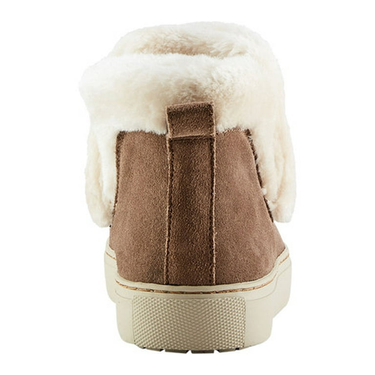 Cougar Womens Duffy Synthetic Faux Fur Trim Boots - Walmart.com