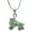 Lime Green, variant on cocojewelry 3D Small Roller Skates Pendant Necklace Jewelry