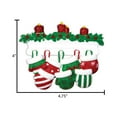 thumbnail image 6 of Personalized Family Christmas Ornament 2024 - Family of 7 Knit Winter Stocking Mitten Ornaments, 6 of 10