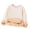 Beige, variant on Dursoulink Long Sleeve Round Neck Hoodie for Kids, Fleece Lined Warm Thick Soft Cotton Blend, Loose Fit Pullover Top for Boys and Girls, Autumn Winter Season