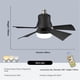 thumbnail image 4 of Socket Fan Light with Remote Control Distance 5m E27 3-Speeds Dimmable LED Base Voltage 85-265v 40w, 4 of 5