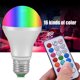 thumbnail image 5 of Bombilla de 10W E27 16LED con control remoto para Home Party Pub AC85V-265V (RGB + blanco frío), 5 of 8