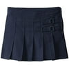 French Toast Little Girls' Two-tab Pleated Scooter, Navy, 6
